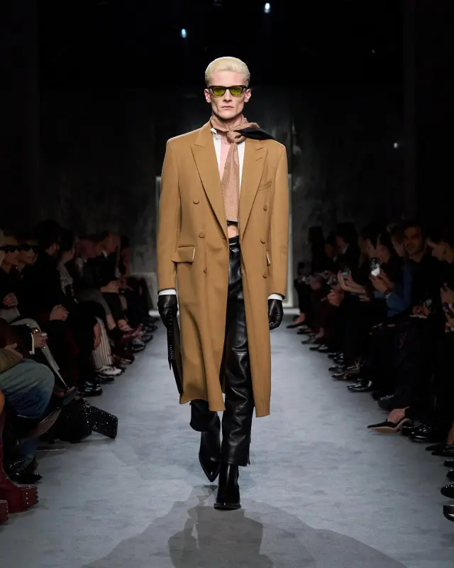 WOOL CASHMERE DOUBLE SPLITTABLE COAT CAMEL online